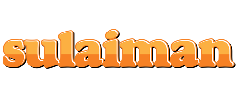 Sulaiman orange logo