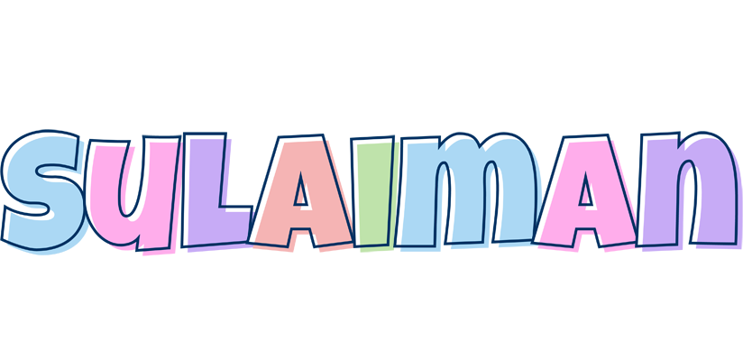 Sulaiman pastel logo