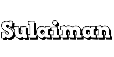 Sulaiman snowing logo