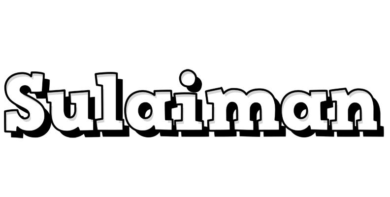Sulaiman snowing logo