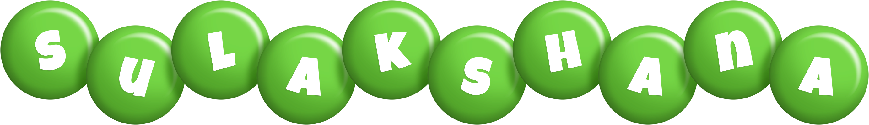 Sulakshana candy-green logo