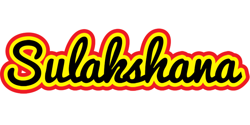 Sulakshana flaming logo