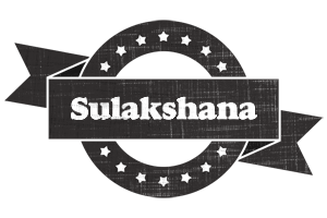 Sulakshana grunge logo