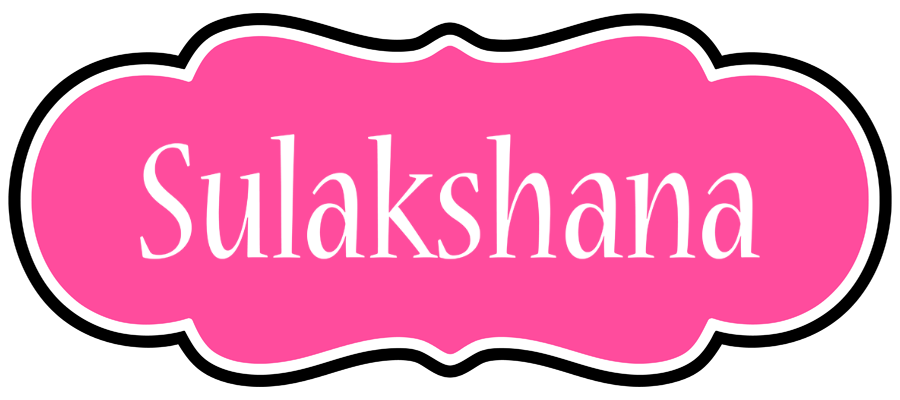 Sulakshana invitation logo