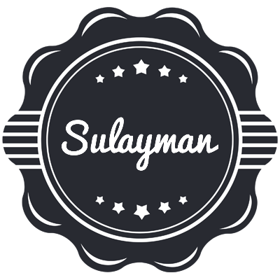 Sulayman badge logo