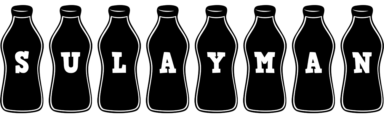 Sulayman bottle logo