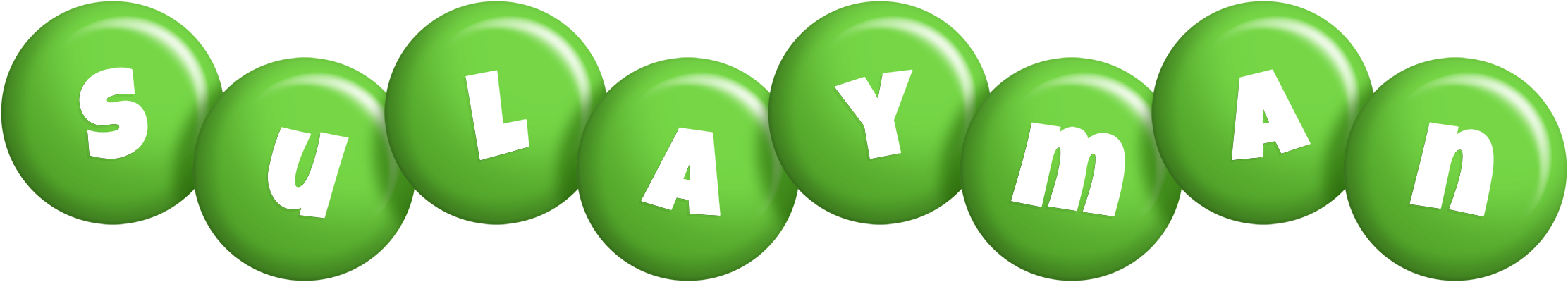 Sulayman candy-green logo