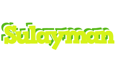 Sulayman citrus logo