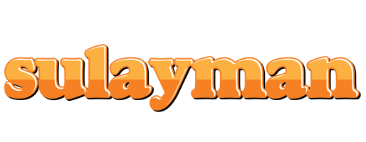 Sulayman orange logo