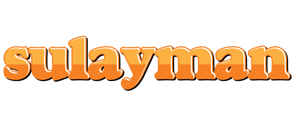 Sulayman orange logo