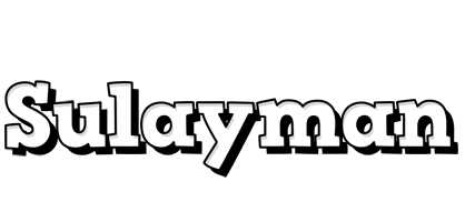 Sulayman snowing logo