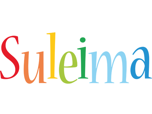 Suleima birthday logo