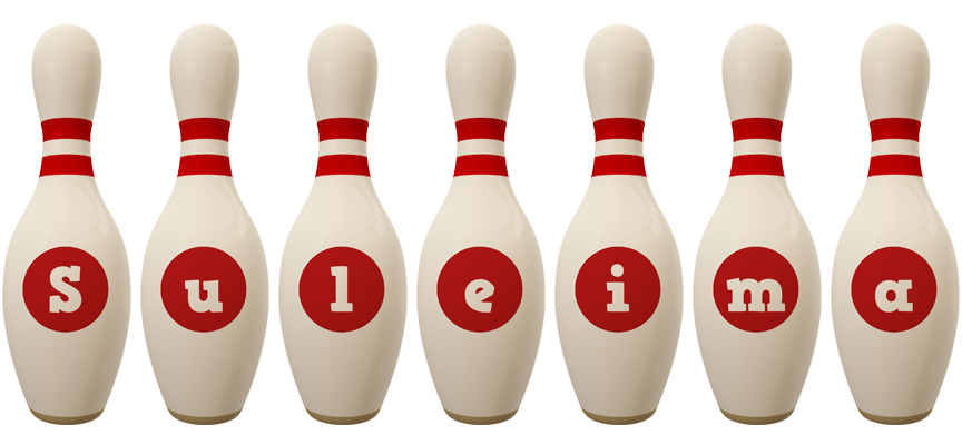 Suleima bowling-pin logo