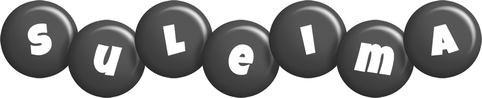 Suleima candy-black logo