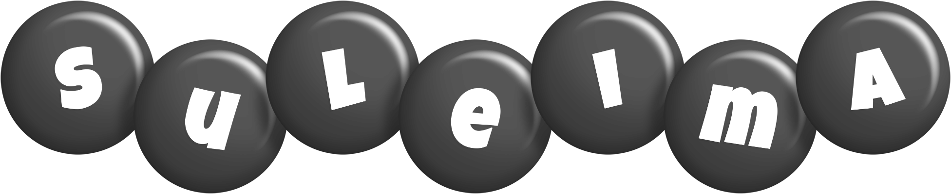 Suleima candy-black logo