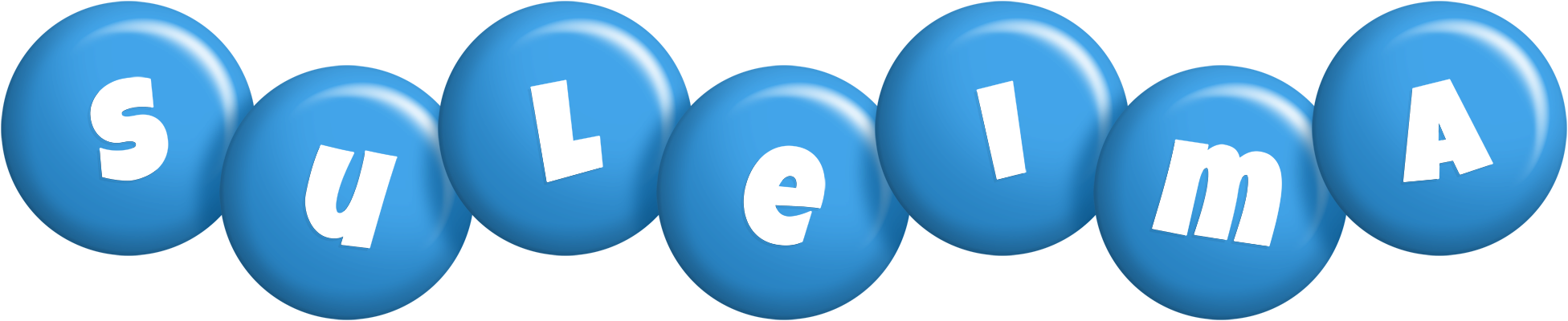 Suleima candy-blue logo