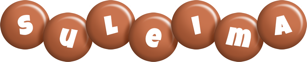 Suleima candy-brown logo