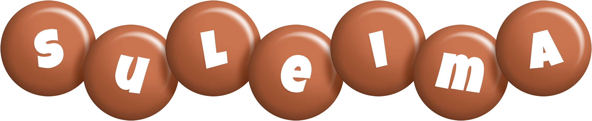 Suleima candy-brown logo