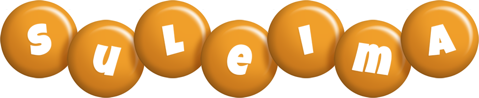 Suleima candy-orange logo