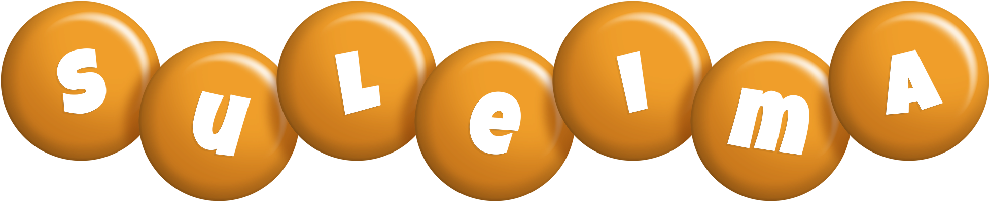 Suleima candy-orange logo