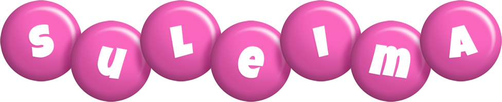 Suleima candy-pink logo