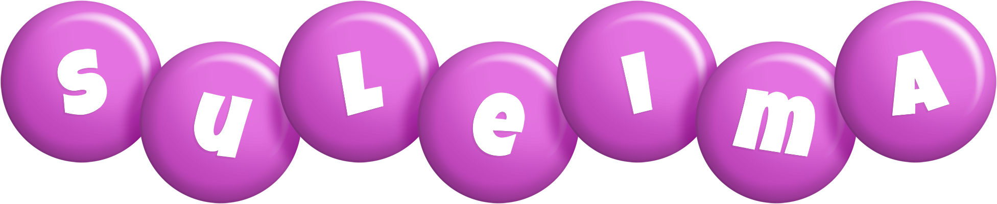 Suleima candy-purple logo