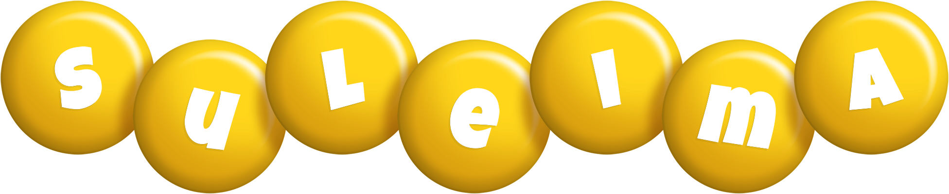 Suleima candy-yellow logo