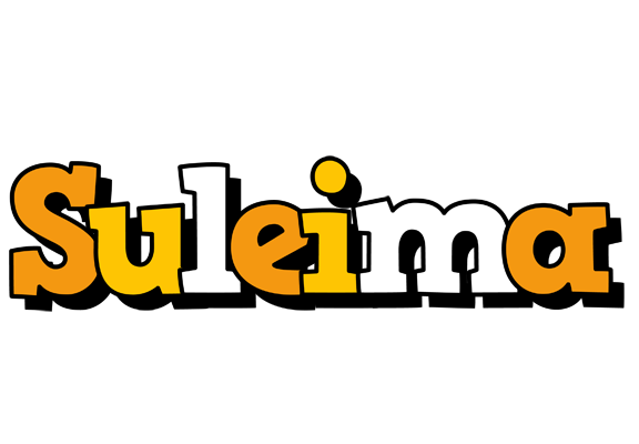 Suleima cartoon logo