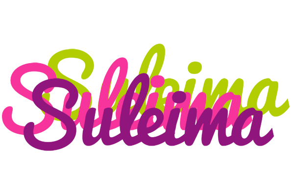Suleima flowers logo