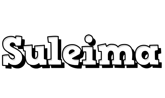 Suleima snowing logo