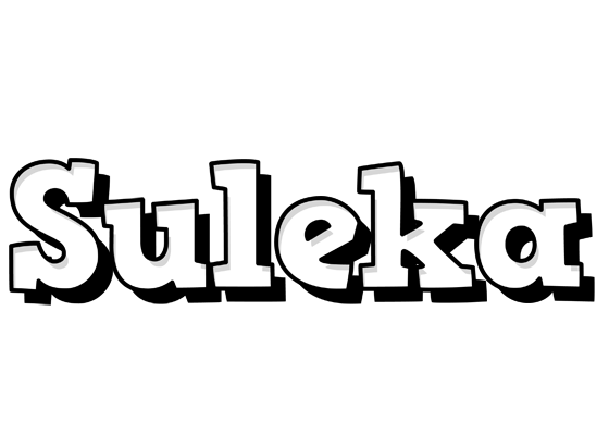 Suleka snowing logo