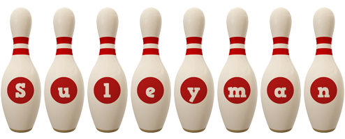 Suleyman bowling-pin logo