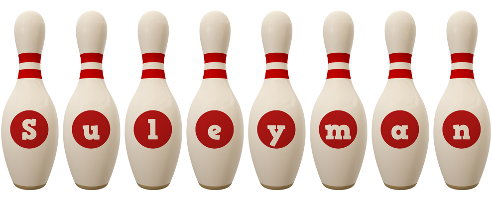 Suleyman bowling-pin logo