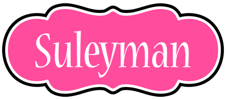 Suleyman invitation logo