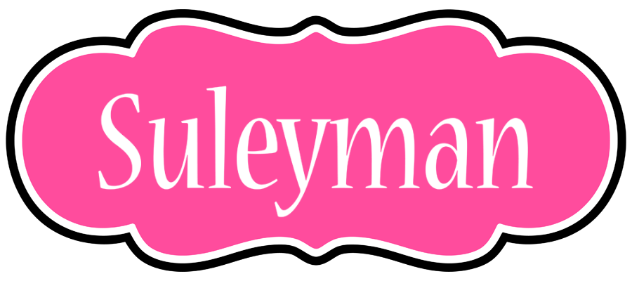 Suleyman invitation logo