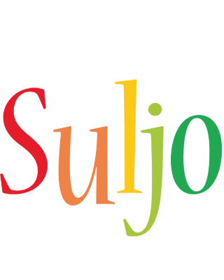 Suljo birthday logo