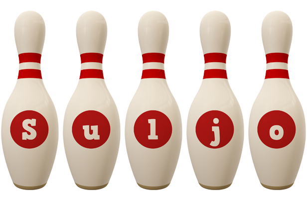 Suljo bowling-pin logo