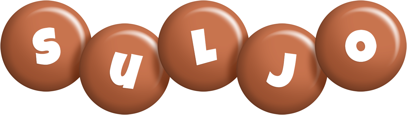 Suljo candy-brown logo