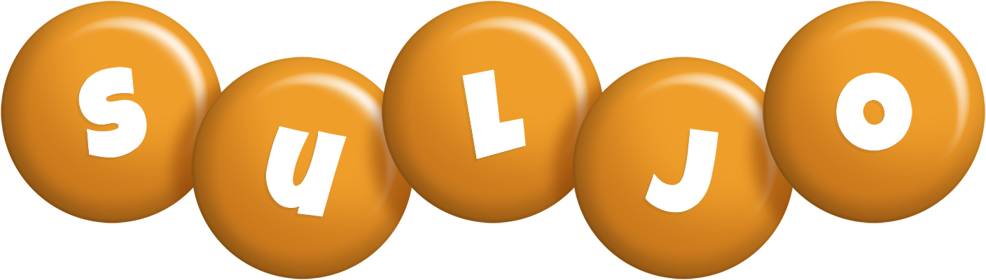 Suljo candy-orange logo