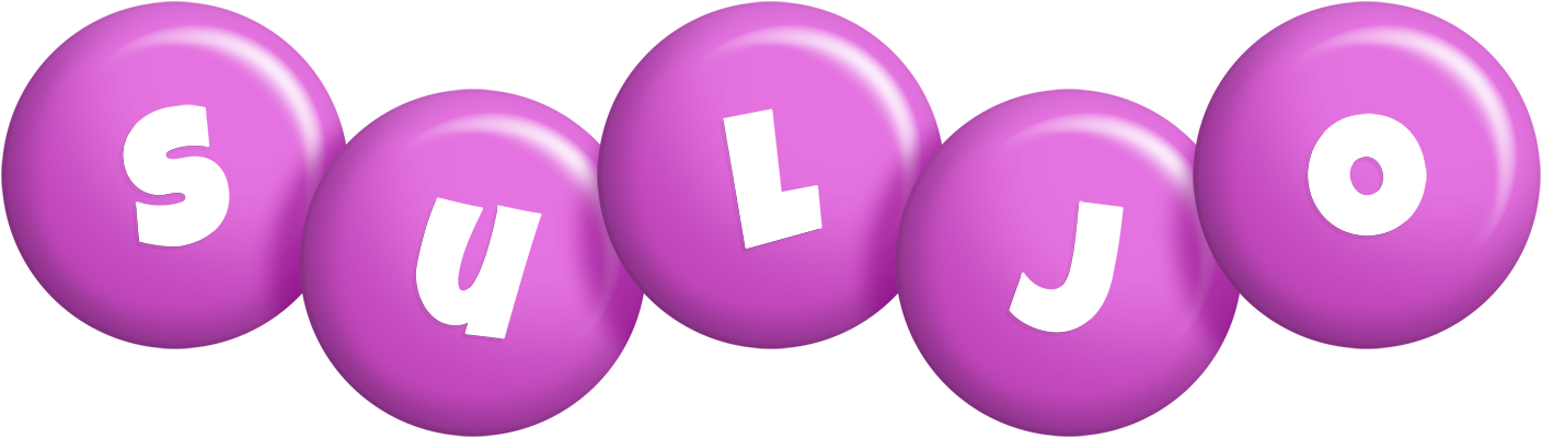 Suljo candy-purple logo