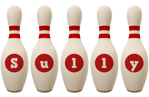 Sully bowling-pin logo