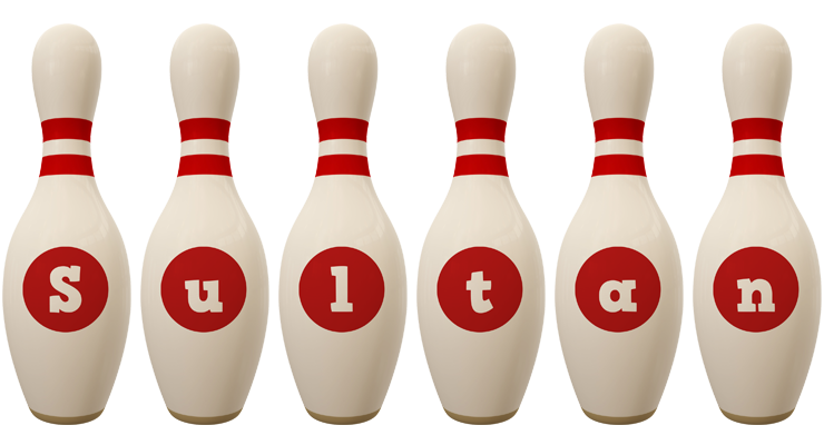 Sultan bowling-pin logo
