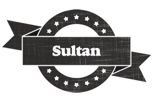 Sultan grunge logo