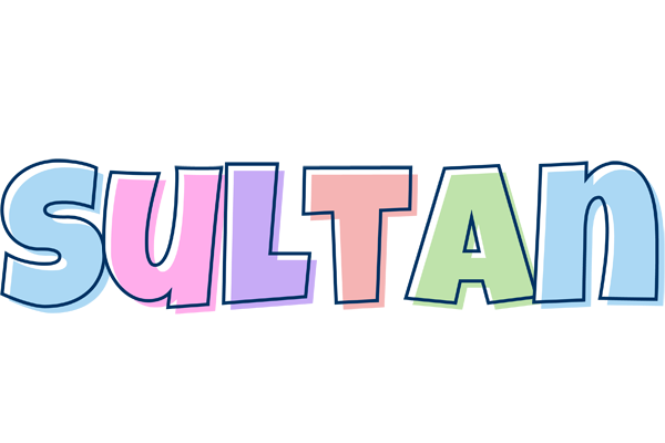Sultan pastel logo