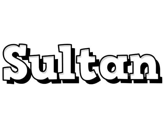 Sultan snowing logo