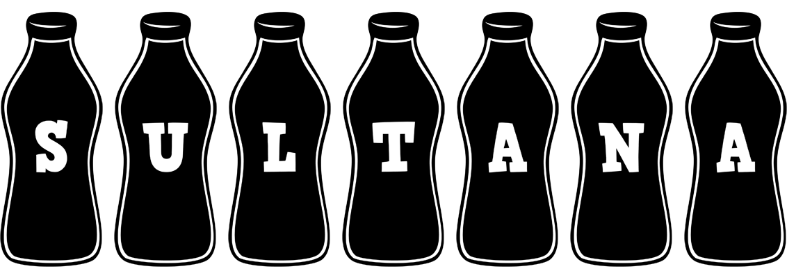 Sultana bottle logo