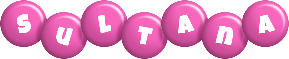 Sultana candy-pink logo