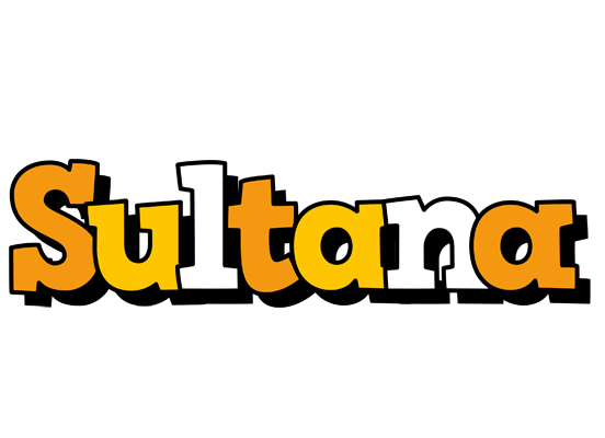 Sultana cartoon logo