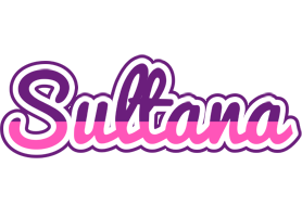 Sultana cheerful logo