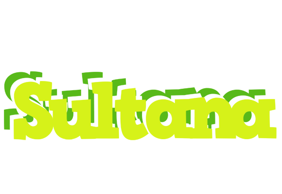 Sultana citrus logo